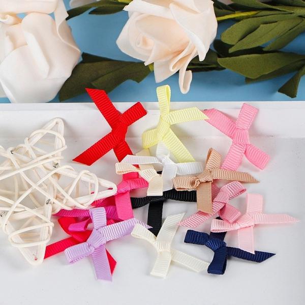 Embalagem de presente Pré poliéster 3,5 cm Grosgrain Ribbon Bow para vestuário por MSD Ribbon