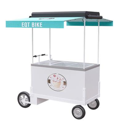 Toda a aprovação de aço inoxidável do CE da capacidade de carga do carro 300KG da bicicleta do gelado