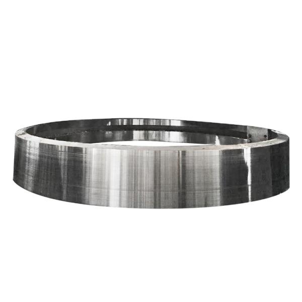 Les pièces de rechange 42CrMo de four rotatoire cimentent l'acier de bâti de grand diamètre de pneu de four rotatoire