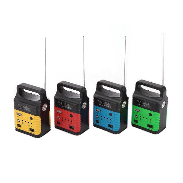10W Solar Lamp Solar FM Radio Solar Indoor Lighting 3790 Global Sunrise Lights