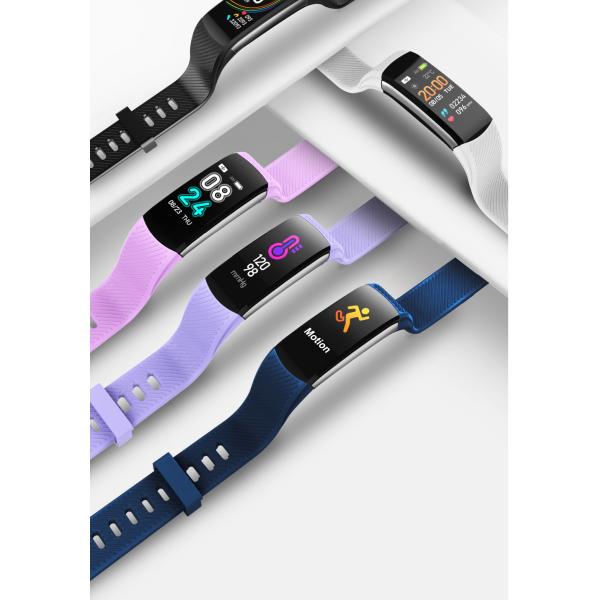 Отслежыватель фитнеса тарифа сердца спорт 20days умный, Wristband кровяного давления 90mAH для женщин