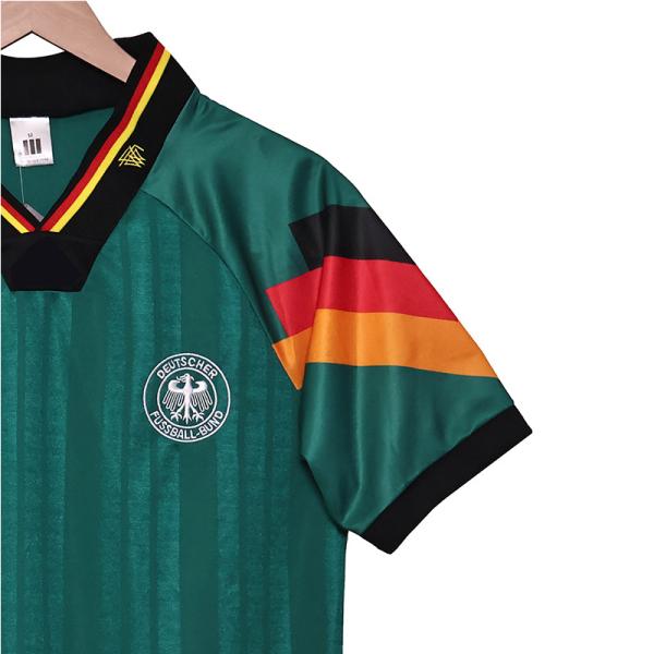 Allemagne 1992 Retro Football Jersey personnalisé