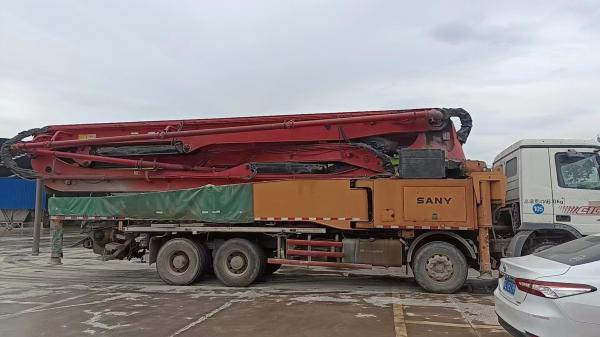 SA Ny 52m Concrete Boom Pump Heavy Equipment Truck Mounted Pump for High Productivity