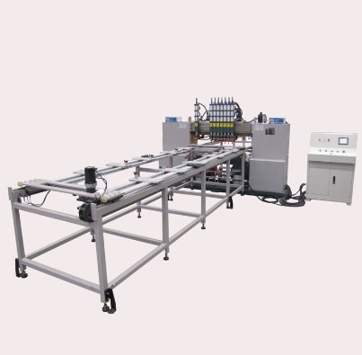 Fully automatic controlled metal grid frame structure gantry welding machine, grid wire mesh welding machine