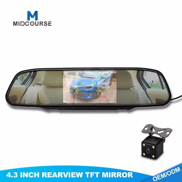 4.3 Inch LCD Car Monitor for Rear View Mirror