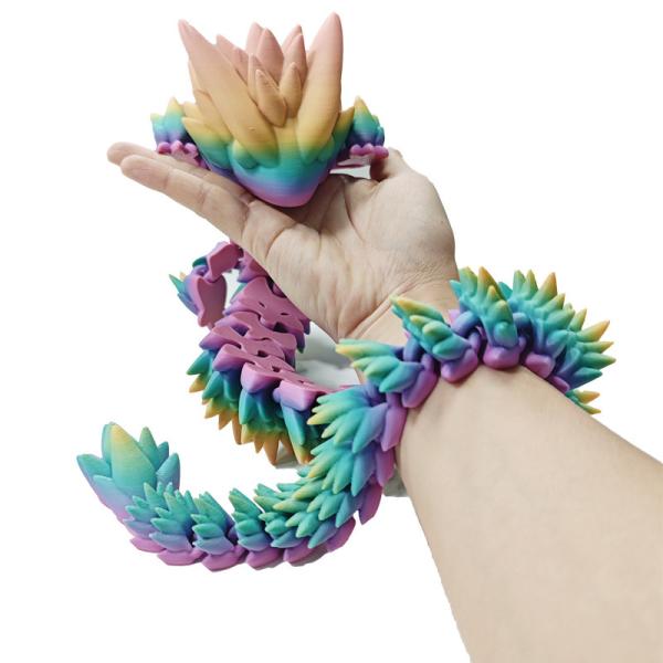 PINRUI 3D принтер Филамент PLA Rainbow 1,75 мм 1 кг Многоцветный подходит для большинства FDM принтеров