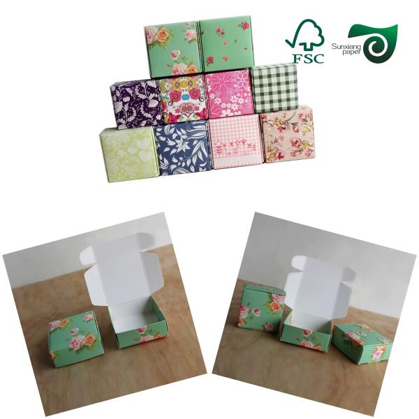 Extra Thick One Sided Coated White Board Paper Customizable Cosmetics Packaging Options  OEM  ODM Supported