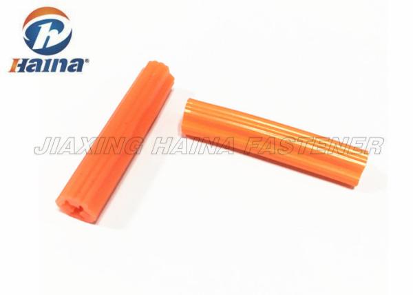 Orange / Blue / White 5/16x1 Concrete Plastic Nylon Wall Plugs Anchor Bolt