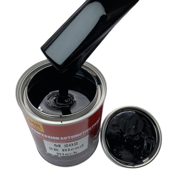 M202 Acrylic 2K Auto Paint 2K Black Car Paint Customizable High Performance