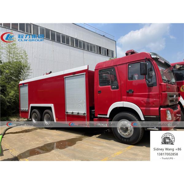 SINOTRUK HOMAN 6x4 Emergency Fire Pumper Trucks