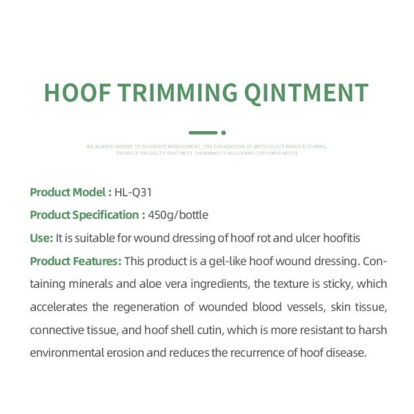 Lvle Qintment Green 450G Лечебный крем для копыта Ремонт и регенерация копытов 30-45 применений