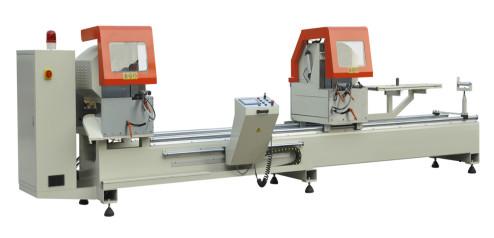 4.5KW Window and Door Machinery Double Head CNC Cutting Equipment