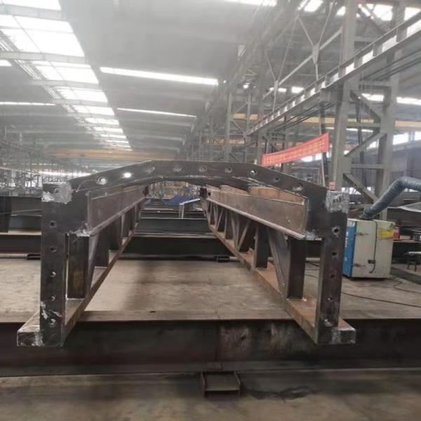 Precision Q235B Structural Steel Fabrication for Construction Machinery