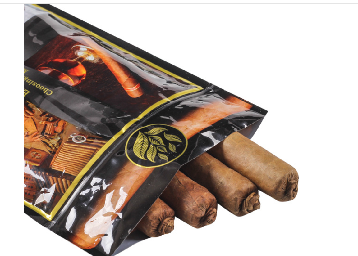 10 Colors Resealable Ziplock 4 Cigar Humidor Bags