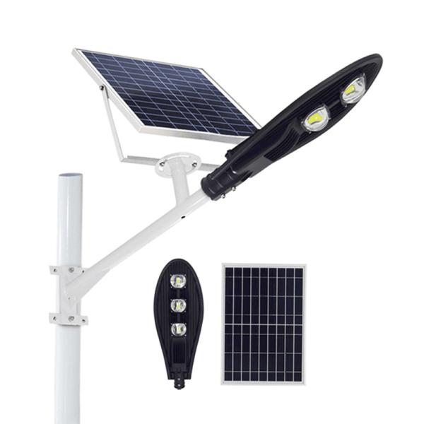 Aluminum Housing Steel Solar Power Led Street Light IP65 30W 50W 100W