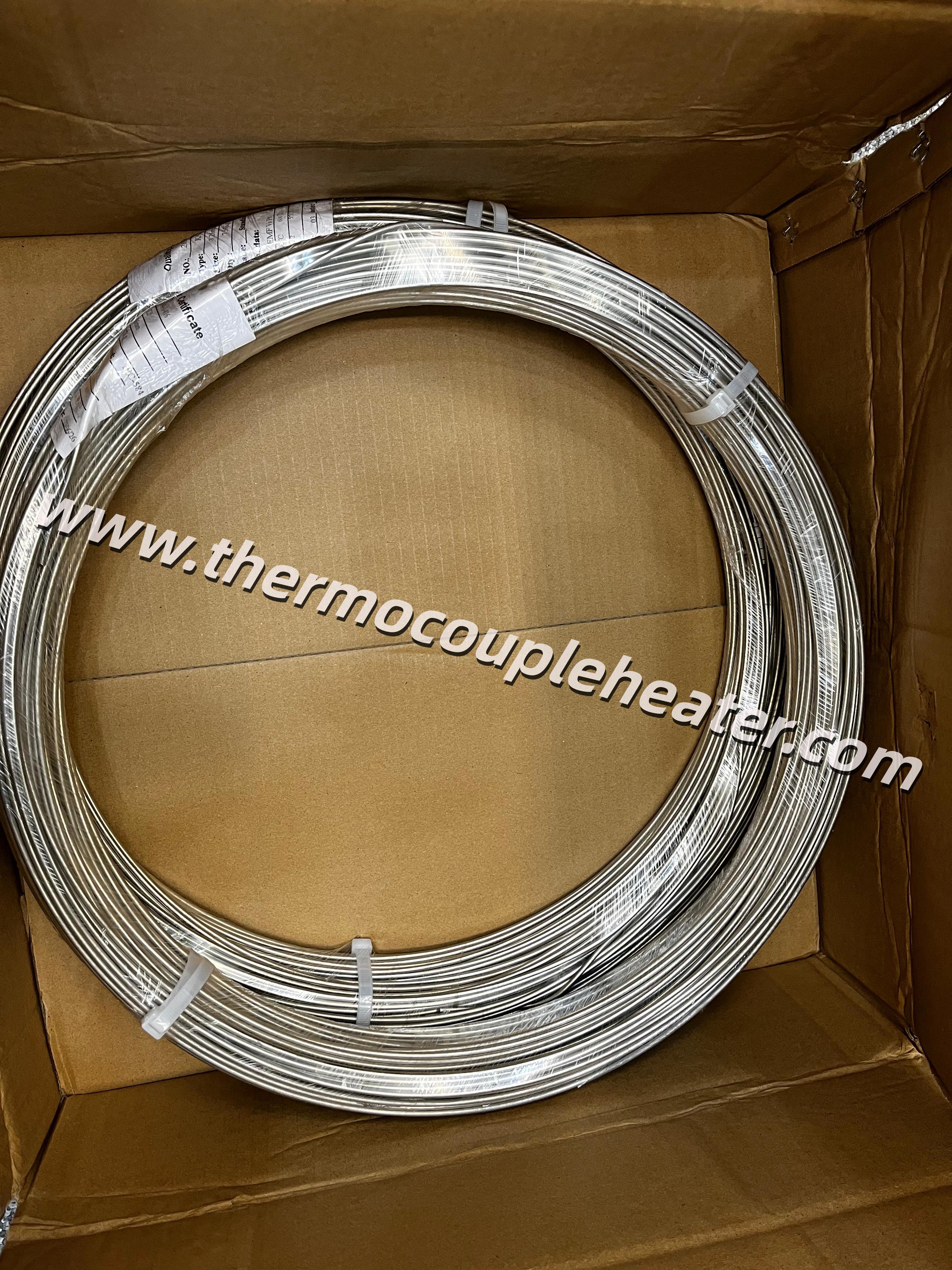 Bare Thermocouple Wire Elements 8AWG / 14AWG Bright or Black Surface for Thermocouple Sensor Manufacturing