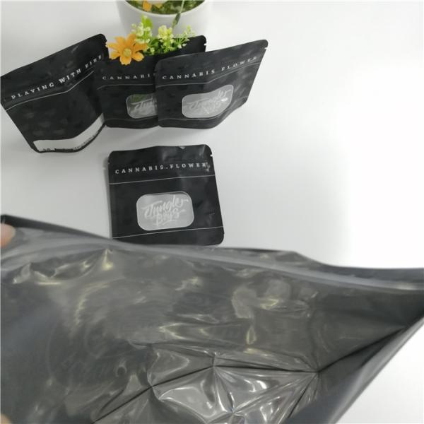 Clear Window Plastic Zipper Bags Standup Pouch Foil Laminated Digital Printing