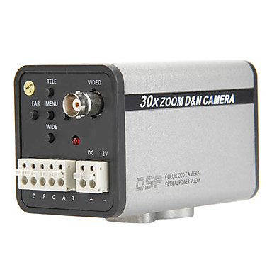 1/4 SONY CCD Surveillance Security Camera with 30X Optical Zoom