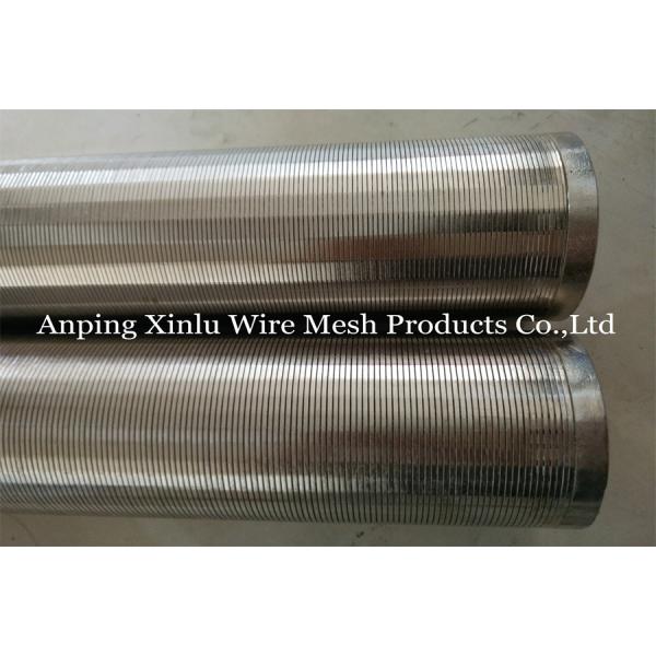 Electrolytic Polishing Stainless Steel 304 316L Johnson Filter Tube for Water Well Filtration