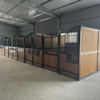 High Strength Equestrian Temporary Stables With Bamboo Infill Panels