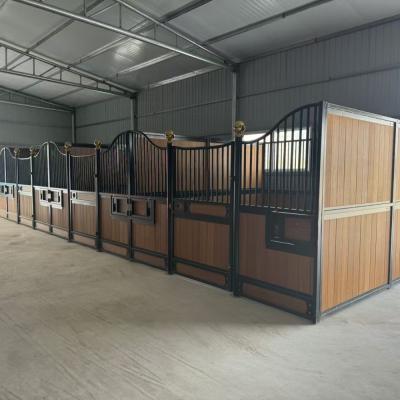 High Strength Equestrian Temporary Stables With Bamboo Infill Panels