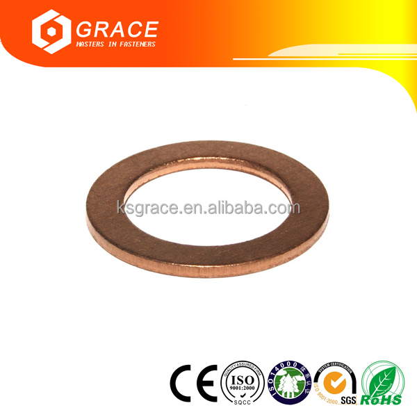 Metric Solid Copper Sealing Washer DIN 7603A Copper Washer