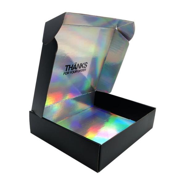 Caja de regalo plegable de papel cartón corrugado Ropa postre Cosmética Frutas Caja de regalo de embalaje