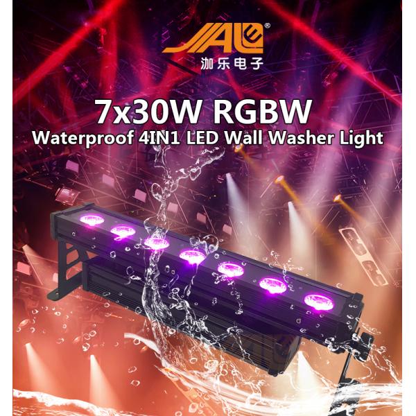 Шайба стены СИД IP65 7*30W RGB со снабжением жилищем литого алюминия плашки