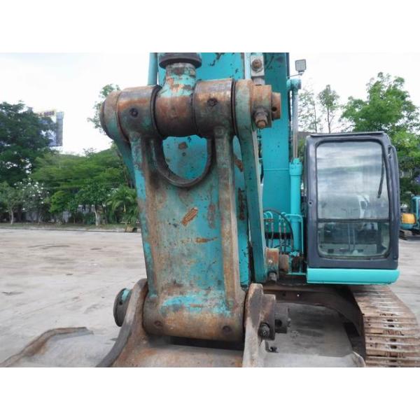 Customized Kobelco Excavator 13 Ton Mitsubishi Engine 0.5m Bucket 1500 Working Hours