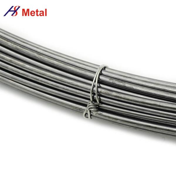 Arame de molibdênio de diâmetro 0,18 mm Superfície preta Arame mole Indústria de semicondutores