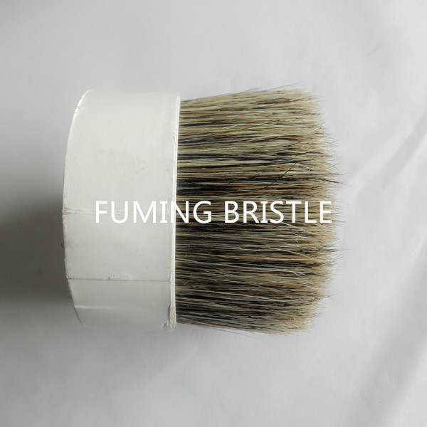 57mm high quality china grey boiled  bristles