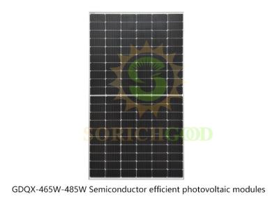 465W-485W Painéis de Silício Monocristalino para Sistemas Solares Residenciais e Comerciais