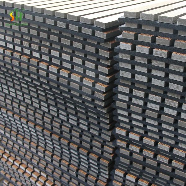 Waterproof Fireproof Acoustic Wall Panel Board for Interior Exterior Decoration Use