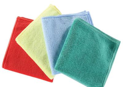 Yellow Microfiber Terry Cloth Magic Window Cleaning Cloth For Vehicles
