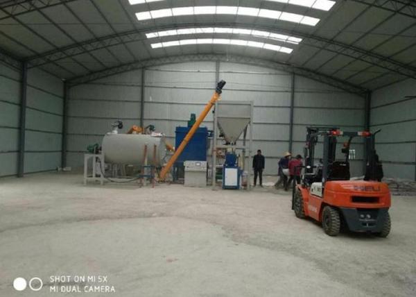 Tile Adhesive Dry Mortar Ribbon Blender Mixer Machine 1-50 Ton/H