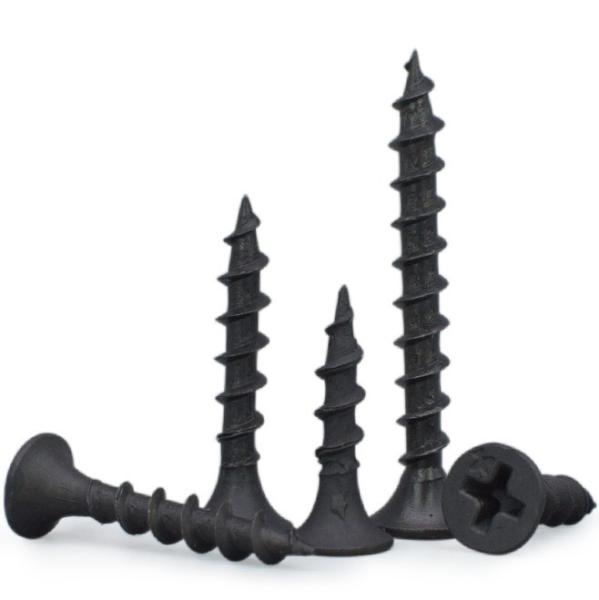 HDG Grade 4.8/8.8/10.9/12.9 Black Phosphated Bugle Head Drywall Screw for Gypsum Board