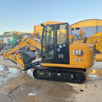 mini-excavatrice japonaise utilisée CAT305.5E2 mini-excavatrice utilisée pour la vente de machines de construction utilisées petite pellicule CAT303.5E 306E 308E à vendre