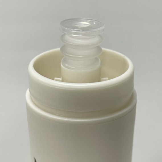 JL-AB105C All Plastic Mono Airless Containers Cosmetics 15ml With Snap On Sealing