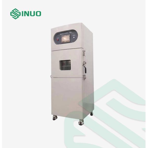 IEC62133 Two-channel Battery Crush And Nail Penetration Test Chamber