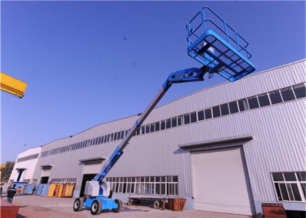 31.2KW 42.4HP Table Size Telescopic Boom Lift 48V DC Power Supply 6040kg