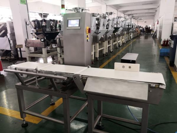 HBM Sensor Food Pouch High Speed Checkweigher Metal Detector