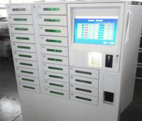 Cacifo rápido feito sob encomenda da carga das estações de carregamento do telefone celular do tipo do logotipo com o monitor de 19 polegadas