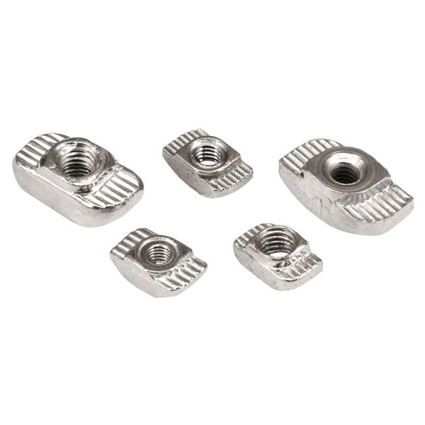 Thread M3/4/5 Head Style T Type Carbon Steel Aluminium Profile Nut