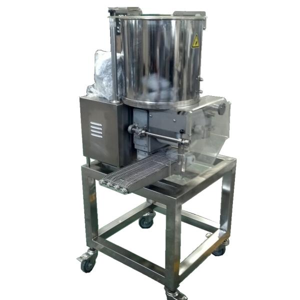 Sliver Burger Patty Forming Machine , Hamburger Patty Molding Machine