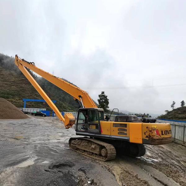 Máquina escavadora Long Reach Boom de KOMATSU com cubeta, máquina escavadora longa do braço do crescimento do alcance para a venda