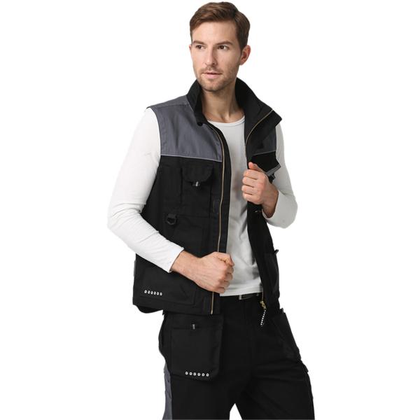Gilet d'intérieur et extérieur de travail avec Pen Compartments