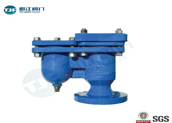 Cast Steel Flanged Air Release Valve , Double Ball Automatic Air Bleeder Valve