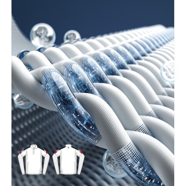 Custom Men Long Sleeve Golf T-Shirt Quick Dry Stretch Performance Athletic Tee Custom Logo OEM