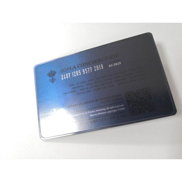 cartão chave do negócio do metal de 1cm 13.56mhz RFID N-tage216