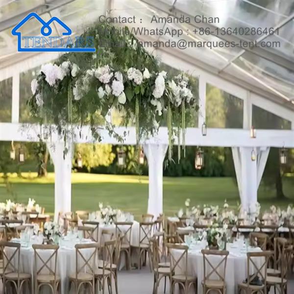 Heavy-Duty Aluminum Frame Large Church Event Tents Outdoor Wedding Marquee Tent